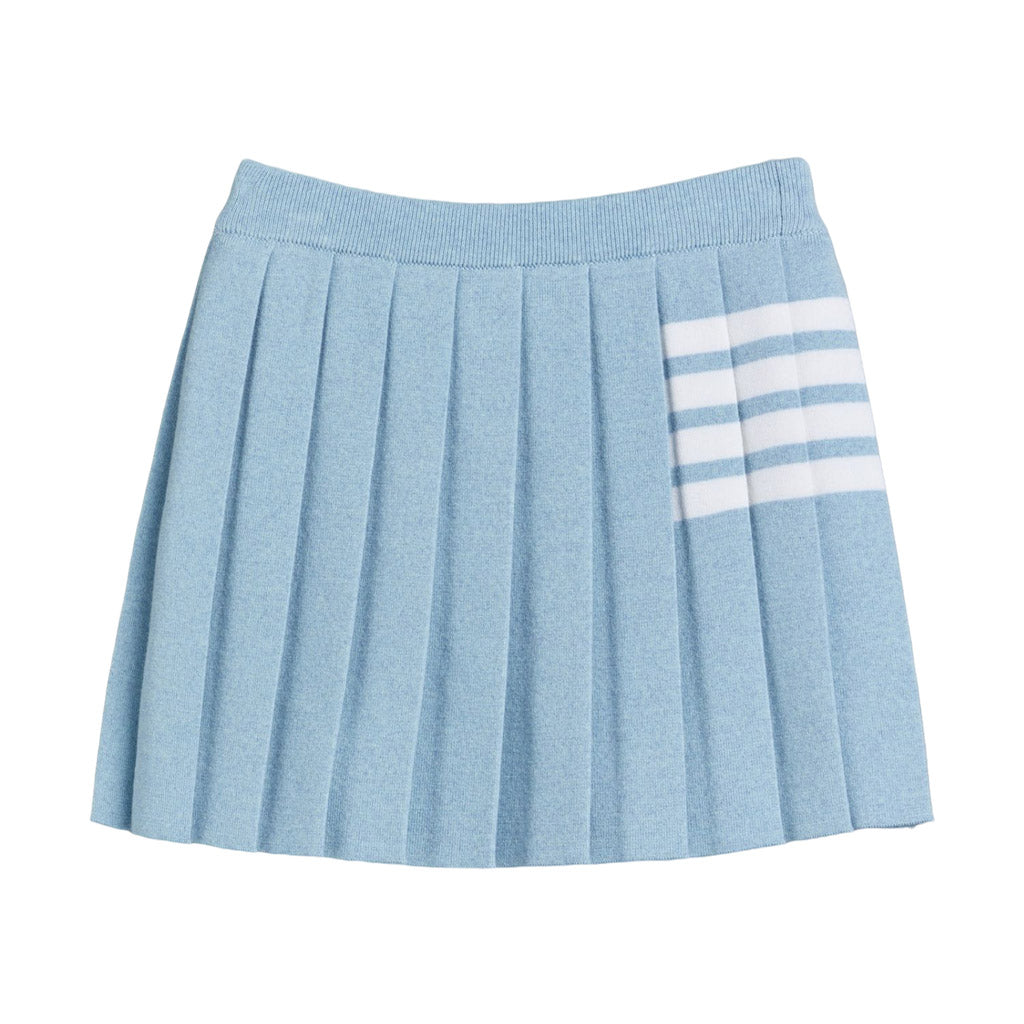 Virgin Wool Pleated Skirt