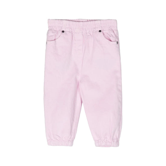 Stella McCartney Kids Shell Embroidered Cotton Trousers