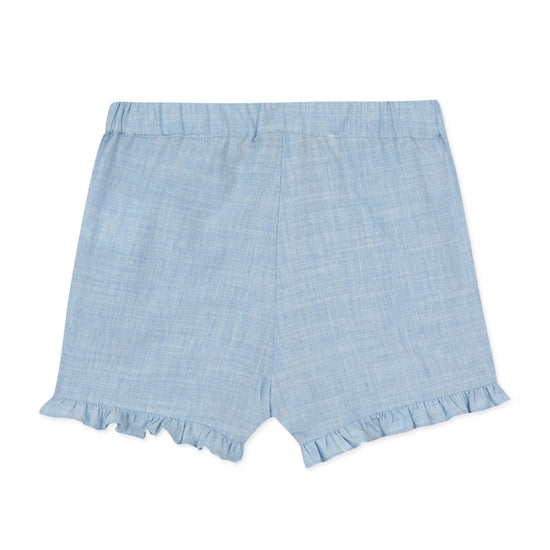 Chambray Shorts