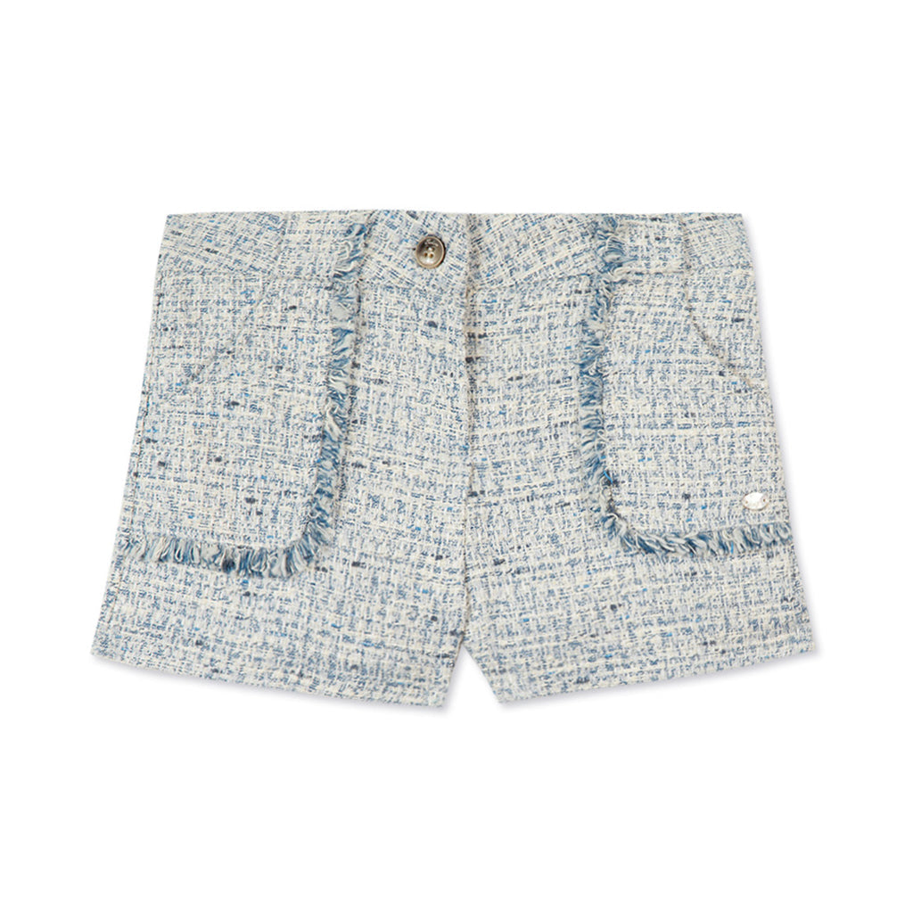 Light Weight Tweed Shorts