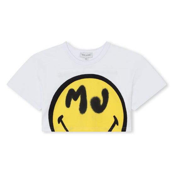 Smiley Cropped T-Shirt