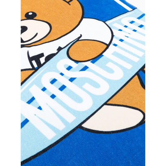 Teddy Bear Print Cotton Towel
