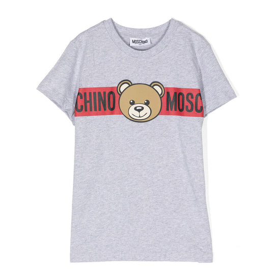 Teddy Bear Print Cotton T-shirt