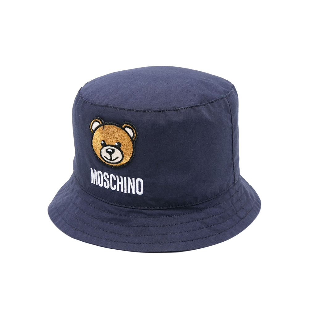 Teddy Bear Embroidered Bucket Hat