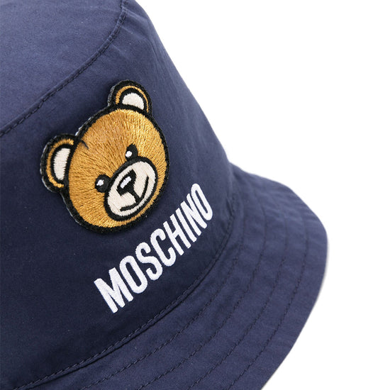 Teddy Bear Embroidered Bucket Hat