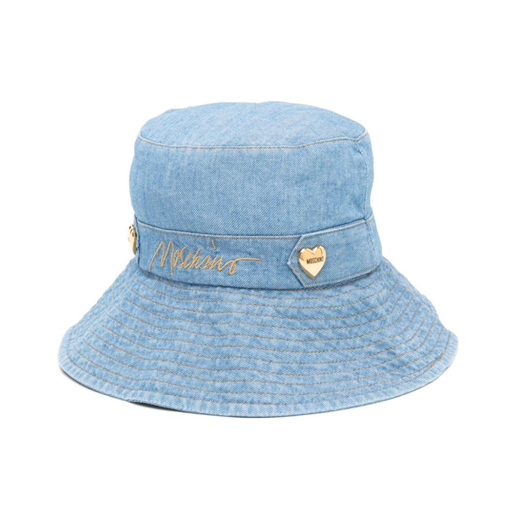 Logo Embroidered Bucket Hat