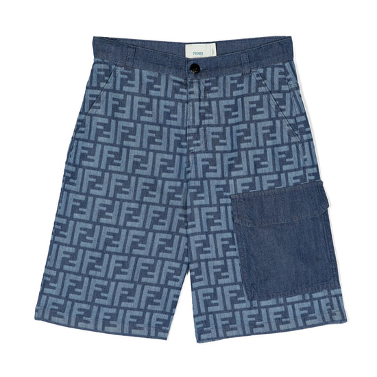 FF Print Chambray Shorts