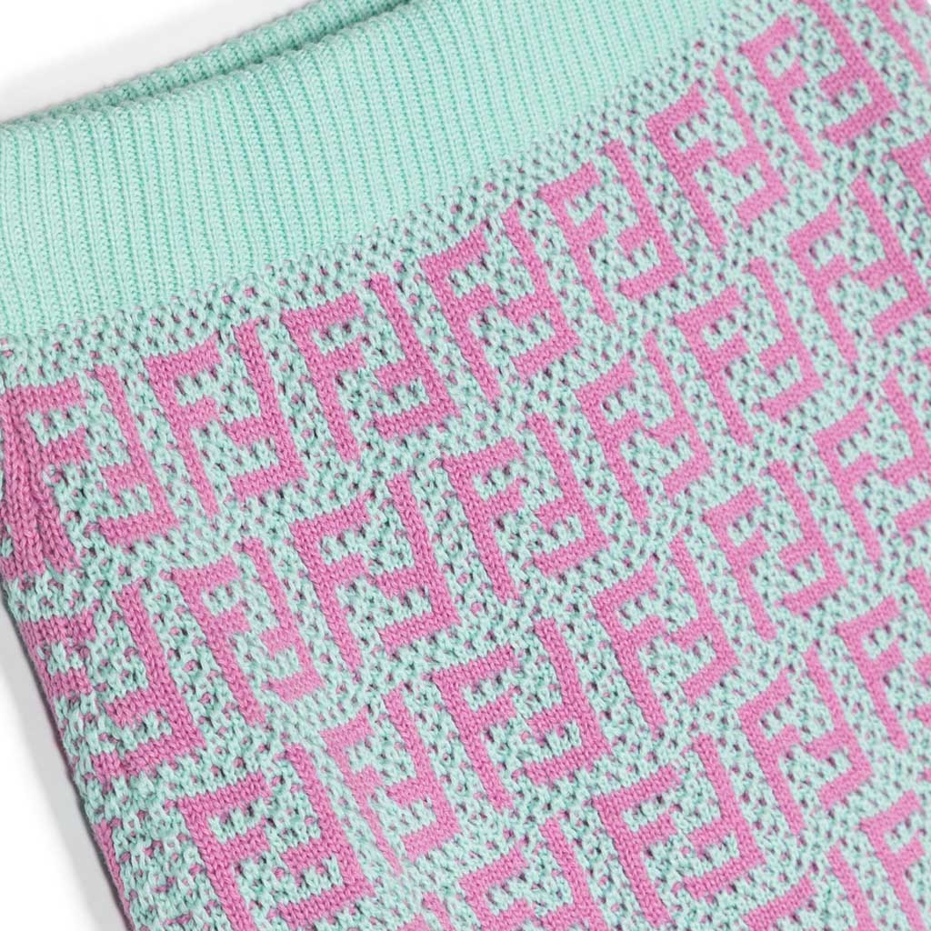 FF Crochet Knit Miniskirt