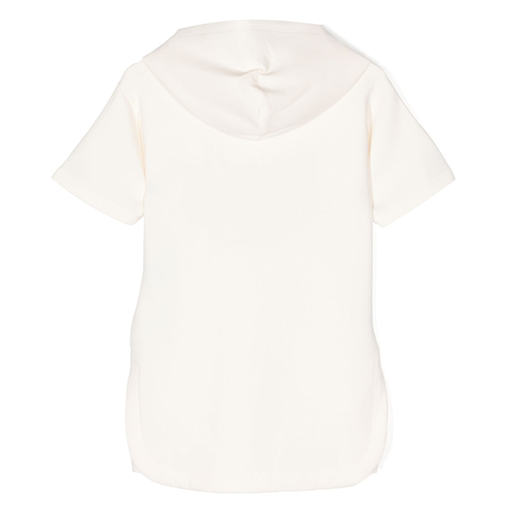 Emporio Armani Junior Dragon Embroidered Jersey Minidress