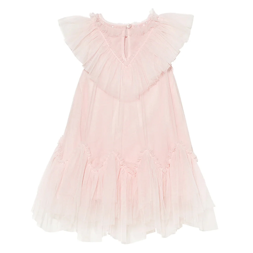 Bebe Laquer Tulle Dress
