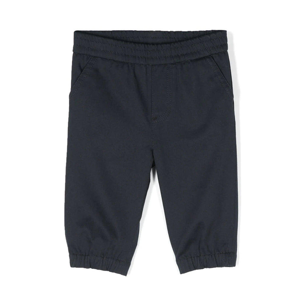 Moncler Enfant Logo Appliqué Tapered Trousers