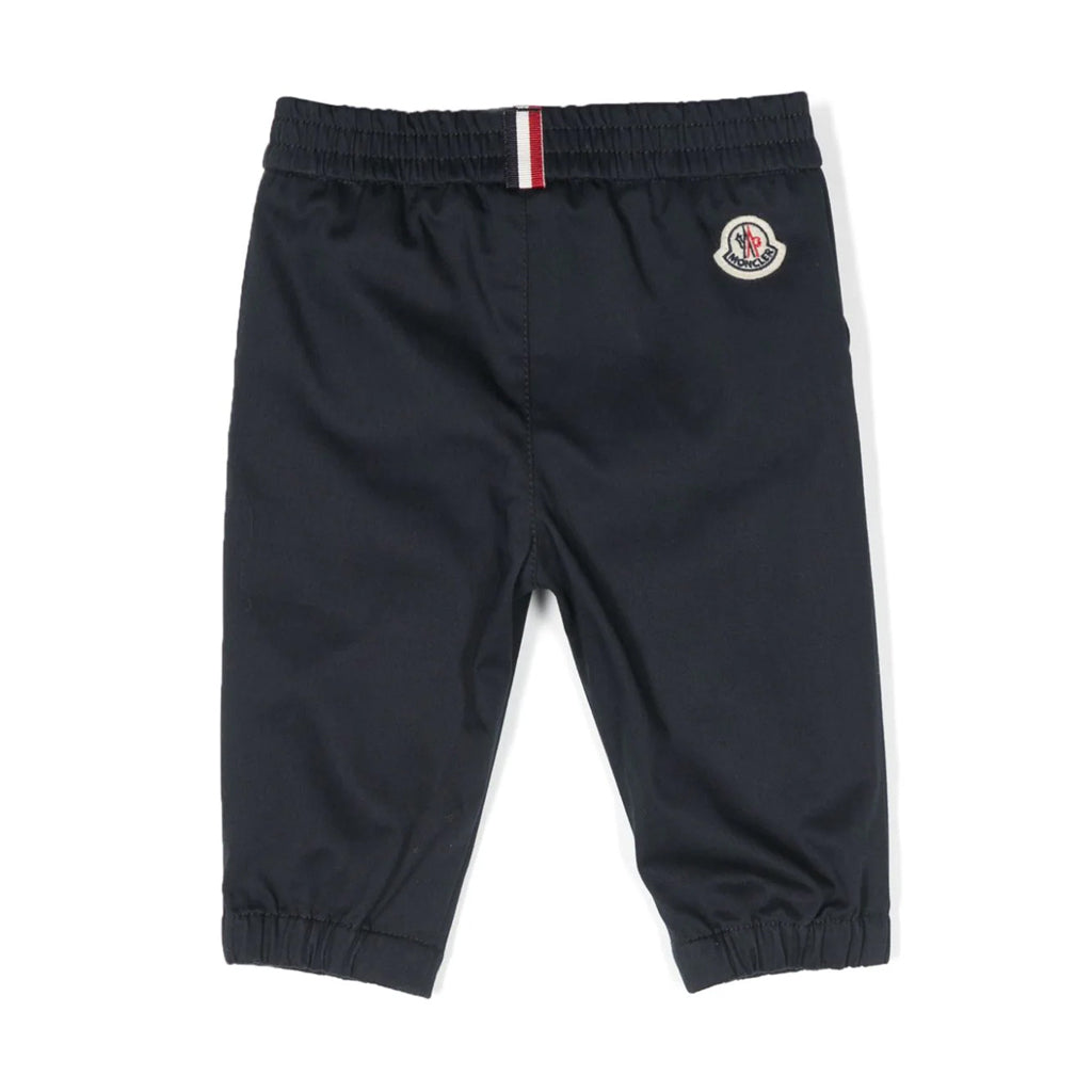 Moncler Enfant Logo Appliqué Tapered Trousers