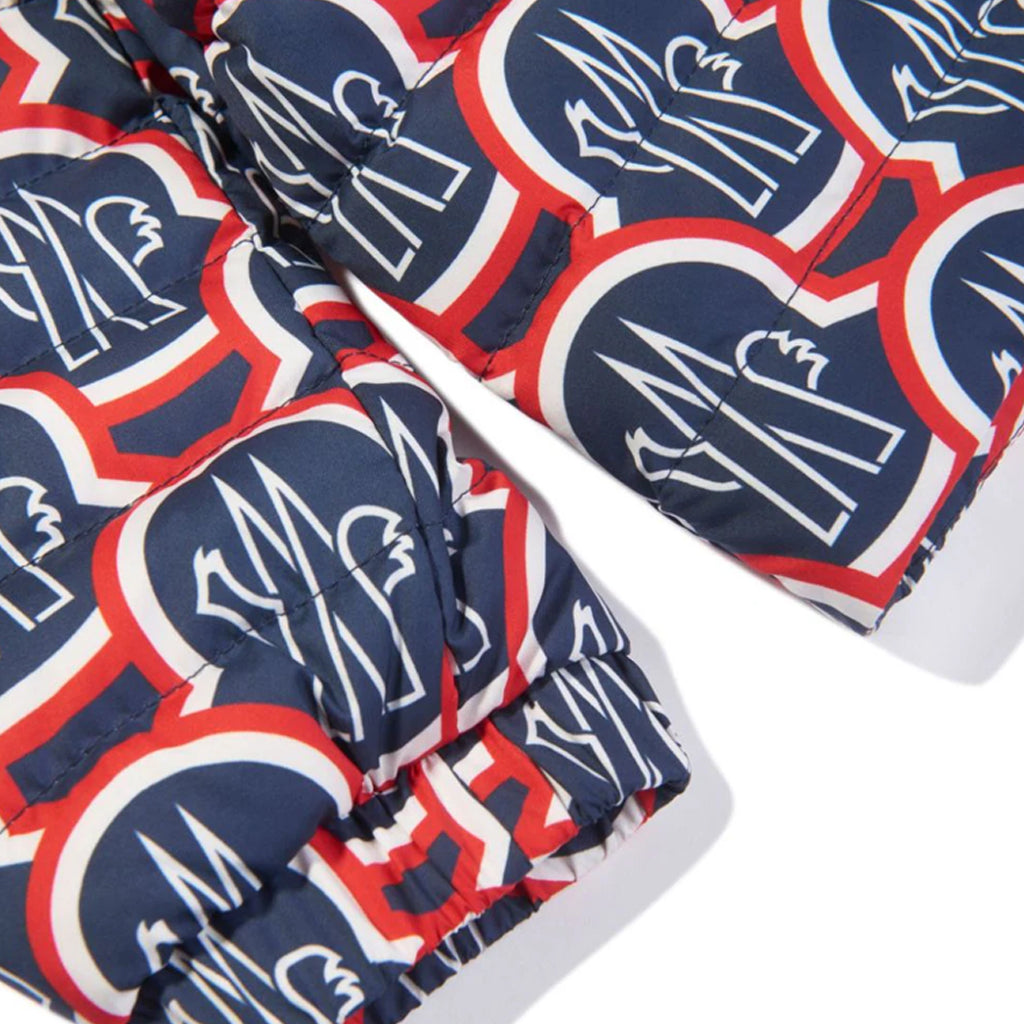 Moncler Enfant Logo Print Padded Jacket