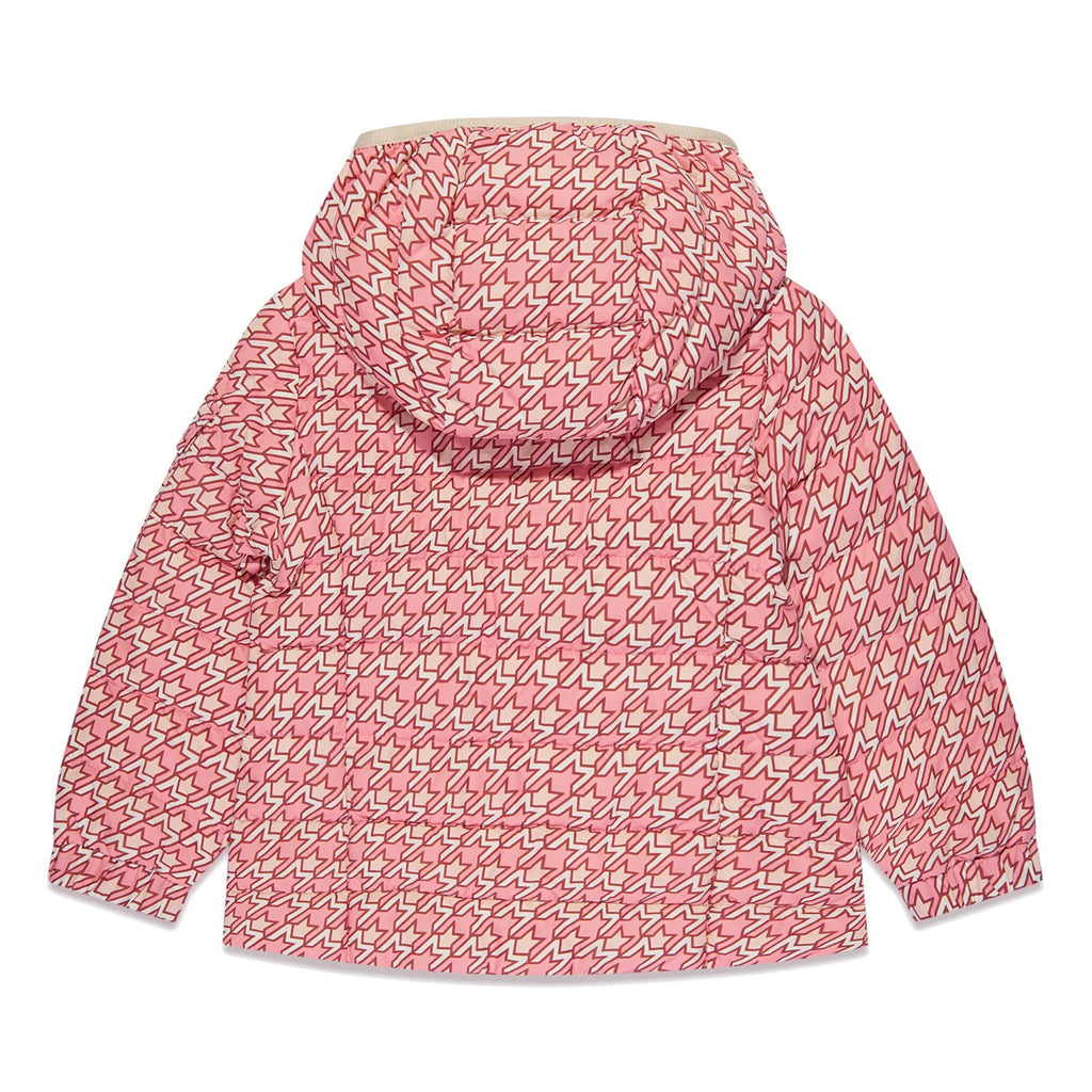 Moncler Enfant Logo Print Hooded Jacket