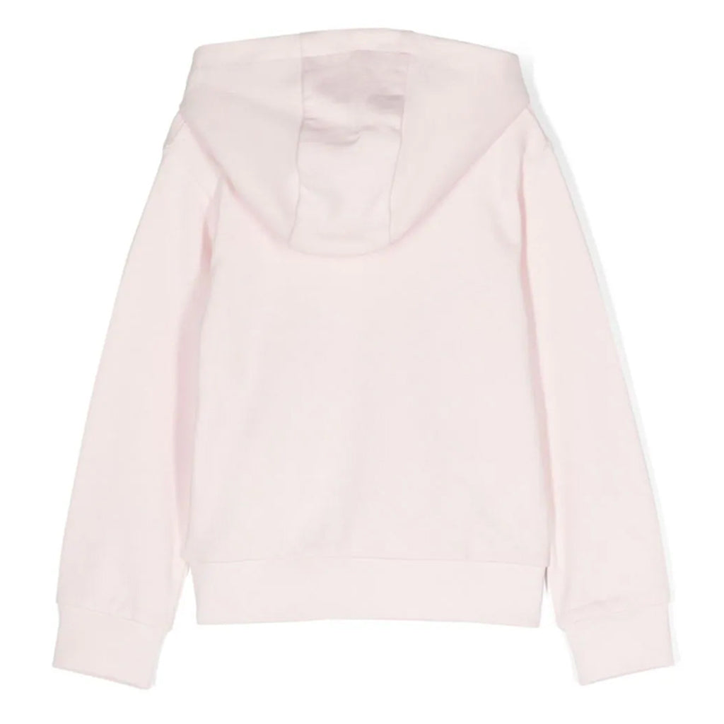 Moncler Enfant Embroidered Logo Cotton Hoodie