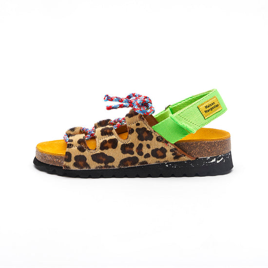 Chumbo Leopard Sandals