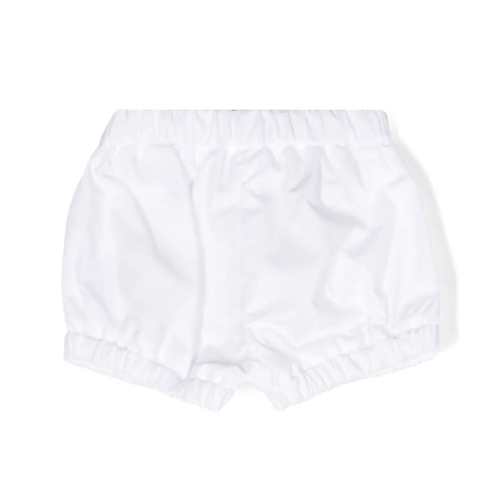 Logo Patch Cotton Shorts