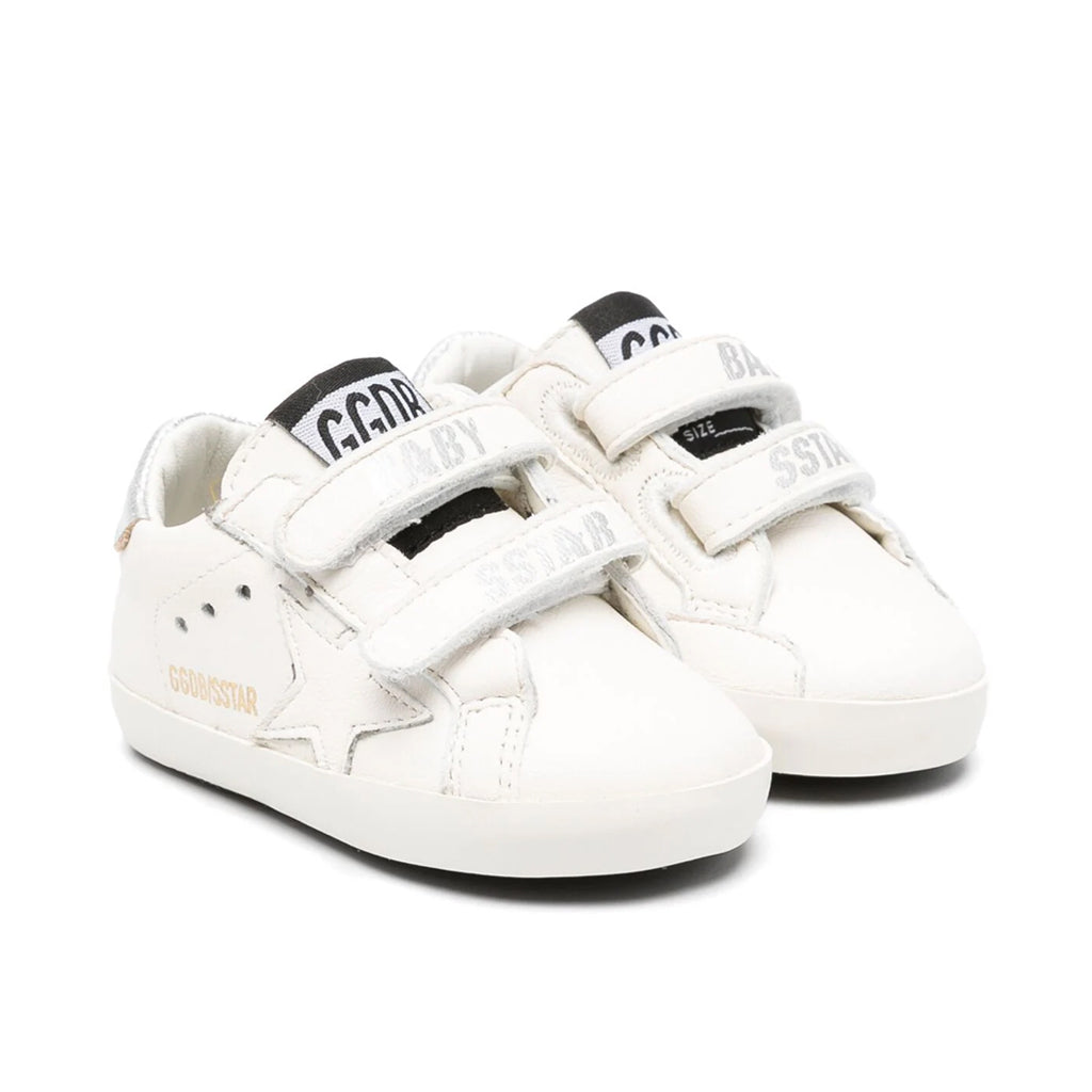 Touch Strap Leather Sneakers