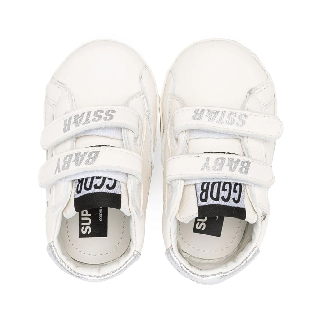 Touch Strap Leather Sneakers