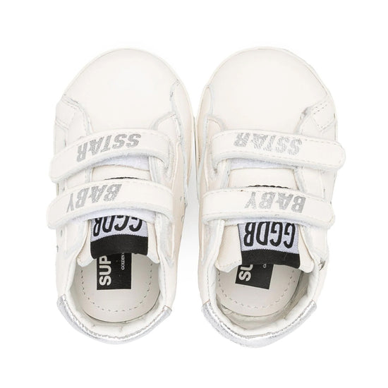 Touch Strap Leather Sneakers