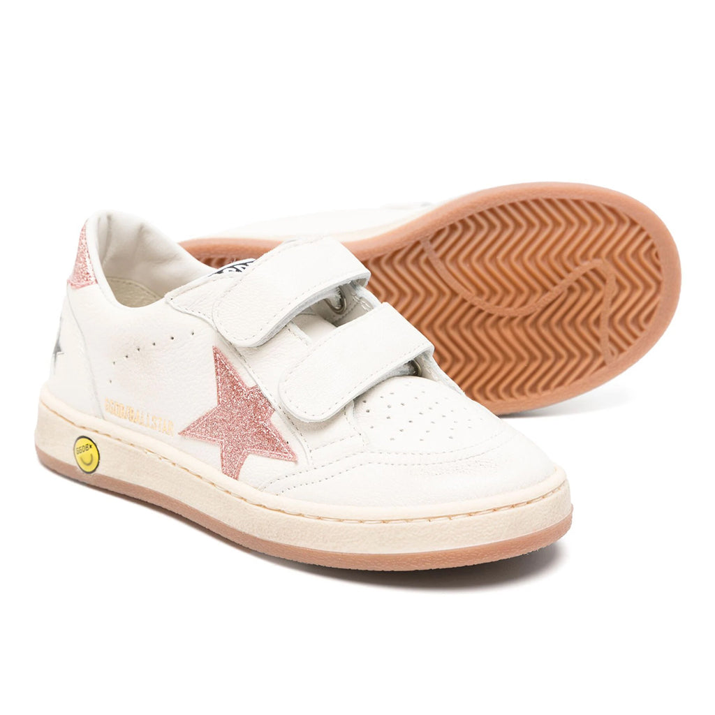 Touch Strap Leather Sneakers
