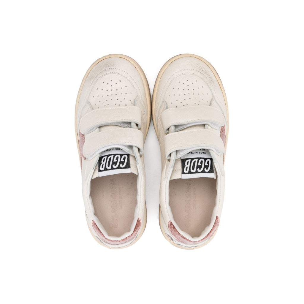 Touch Strap Leather Sneakers