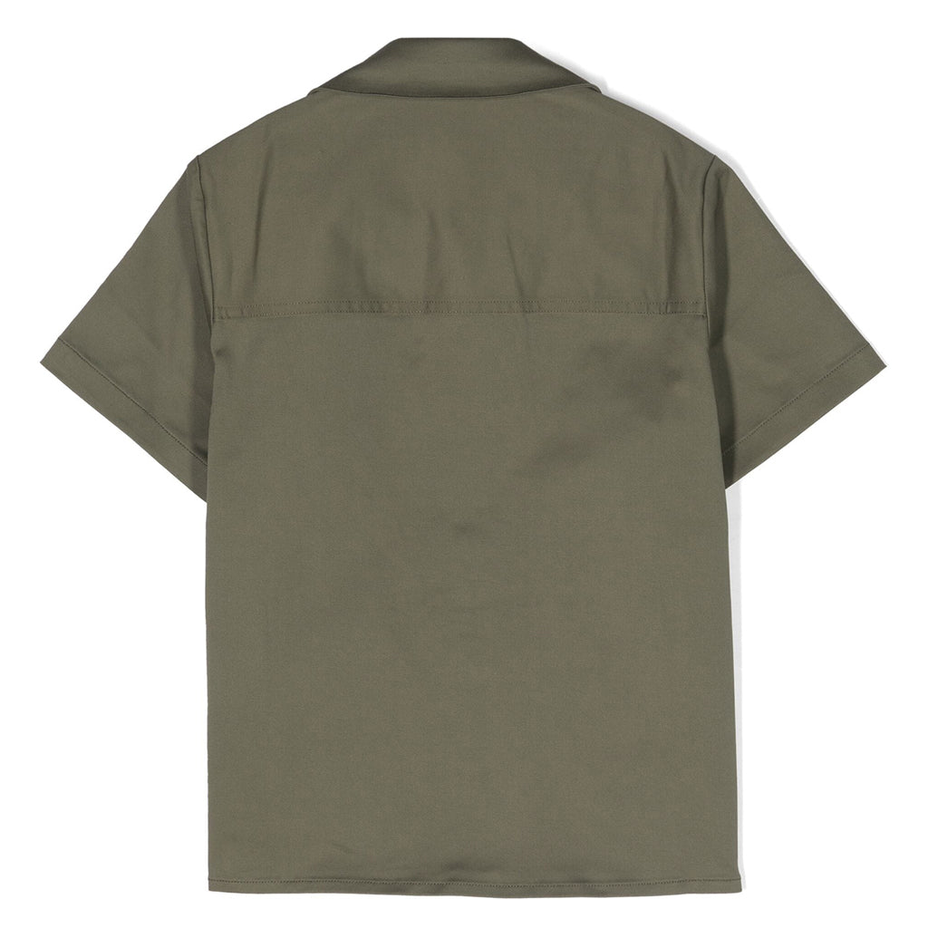 Camp Collar Twill Shirt