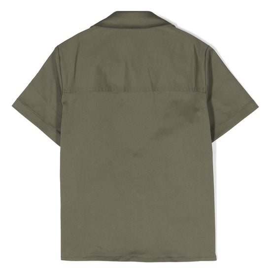 Camp Collar Twill Shirt