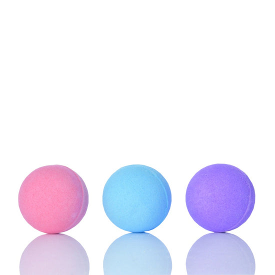 Fizzylicious Hypoallergenic Perfume Free Bath Bombs 3-Pack