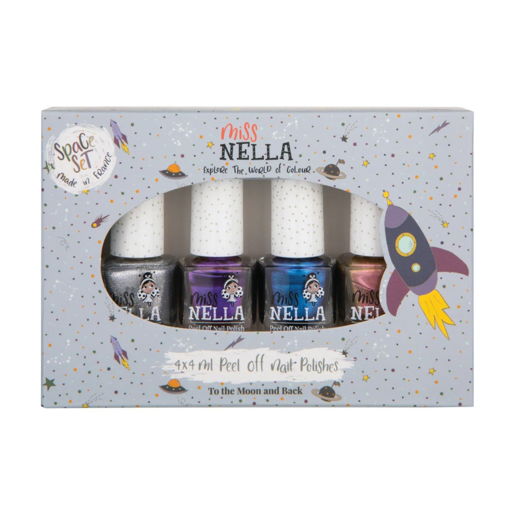 Space Collection Pack of 4 Nail Polishes