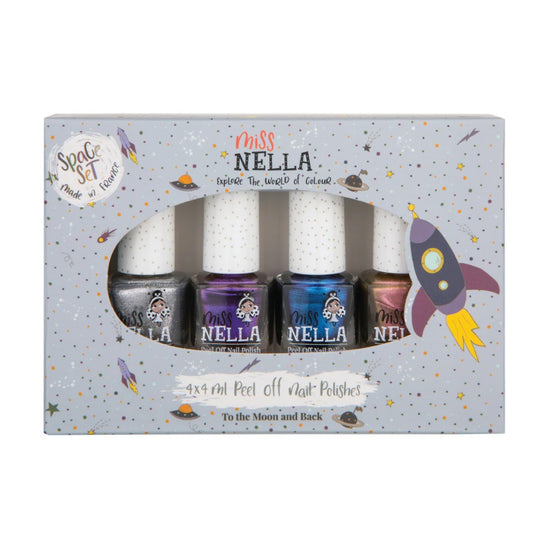 Space Collection Pack of 4 Nail Polishes