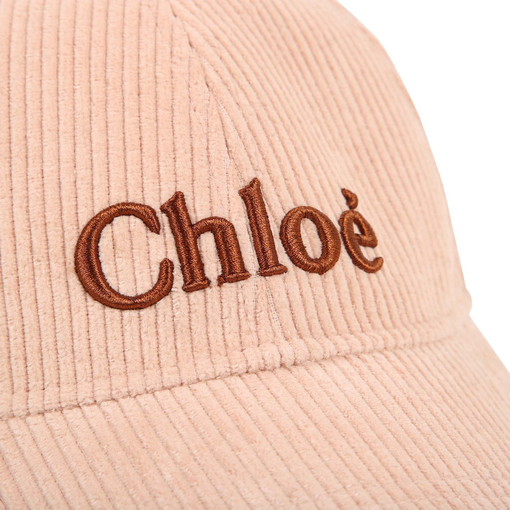 Logo Embroidered Cotton Cap