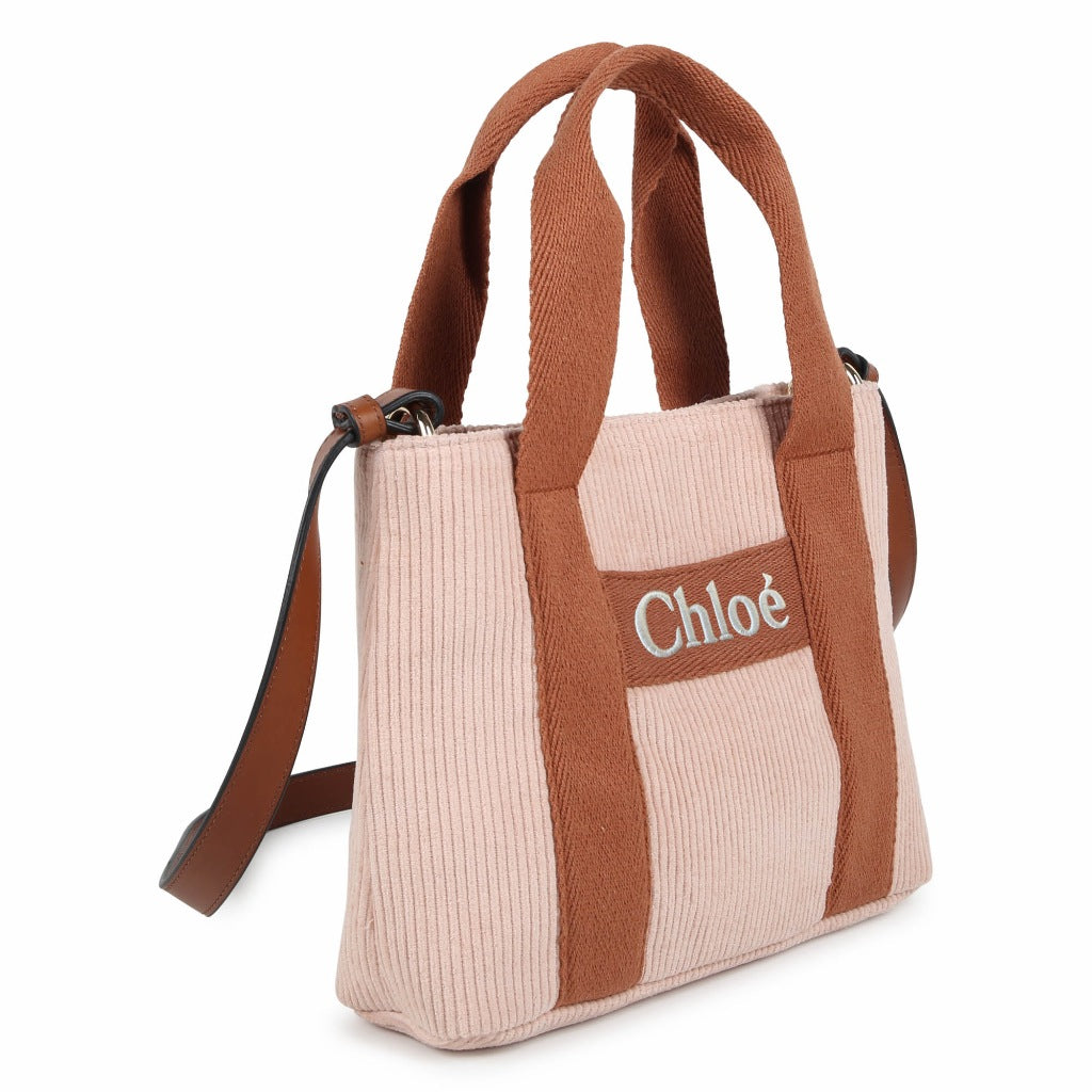 Chloé Kids Logo Handle Bag