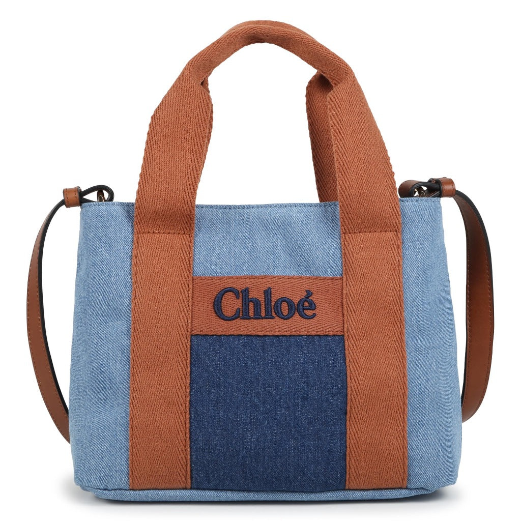 Chloé Kids Logo Handle Bag