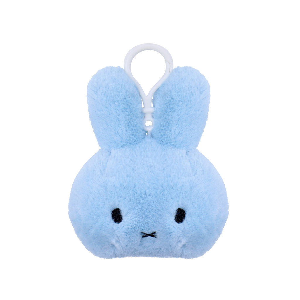 Bon Ton Toys Miffy Head Backpack Clip Fluffy Pastel Blue