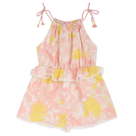 Zimmermann Kids Pop Tie Playsuit