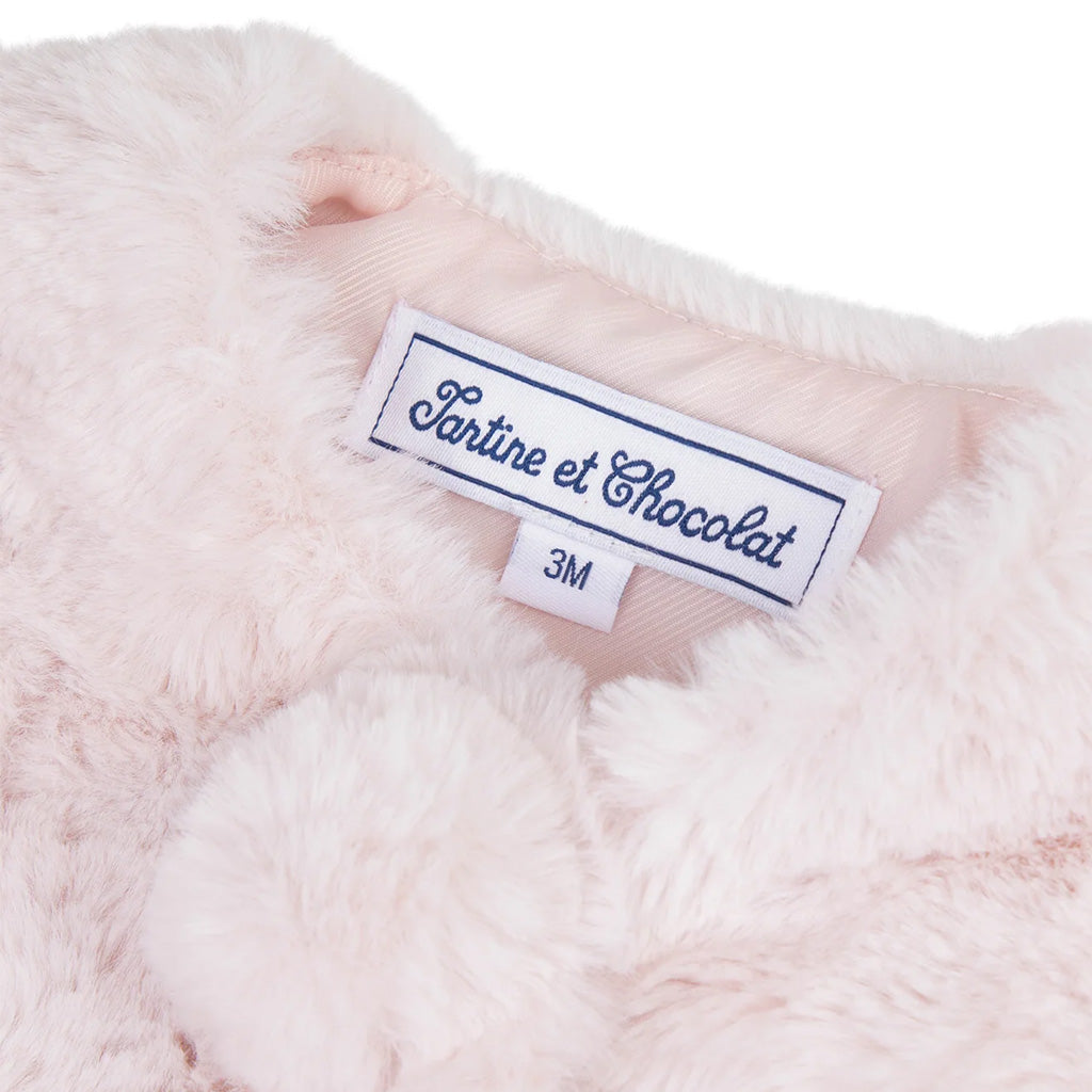 Tartine Et Chocolat Faux Fur Vest