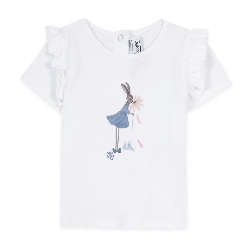 Bunny Graphic Print T-shirt