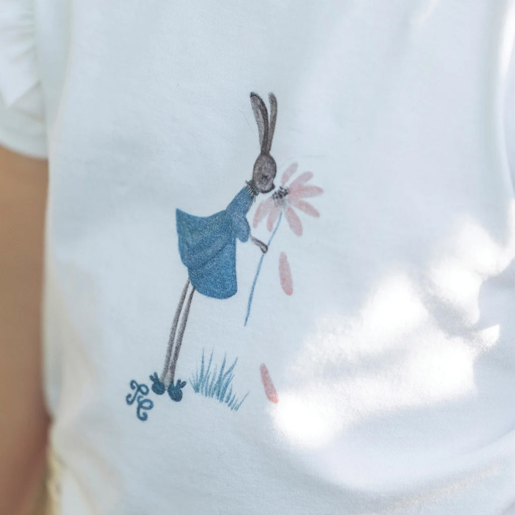 Bunny Graphic Print T-shirt