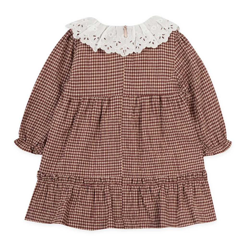 Tartine Et Chocolat White Lace Collar Dress