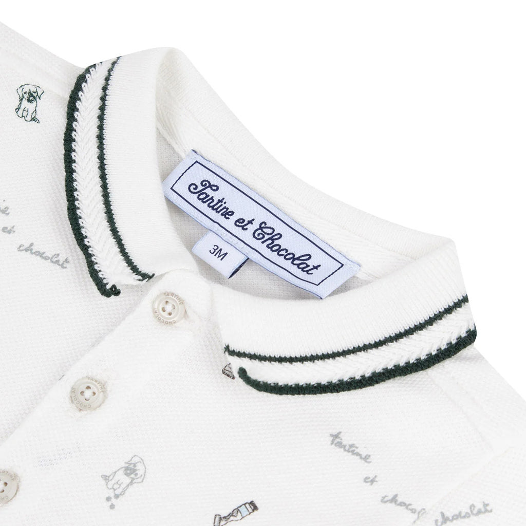 Tartine Et Chocolat Graphic Print Polo-Shirt
