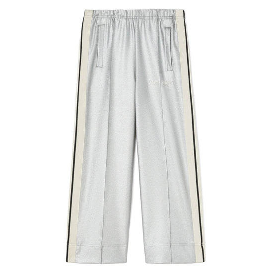 Palm Angels Kids PA Shiny Track Wide Leg Pants