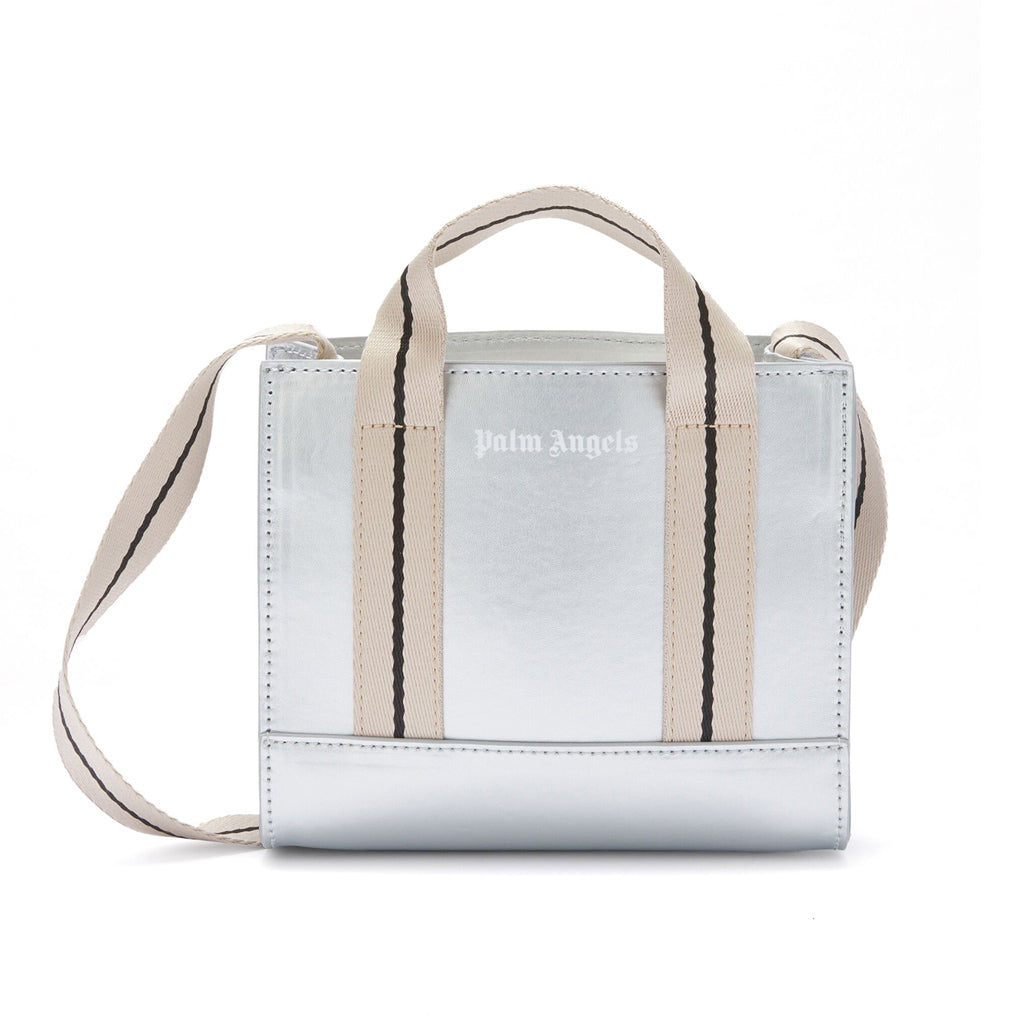 Palm Angels Kids Palm Angels Shiny Mini Tote
