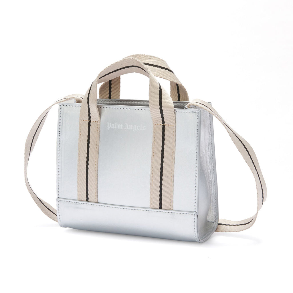 Palm Angels Kids Palm Angels Shiny Mini Tote
