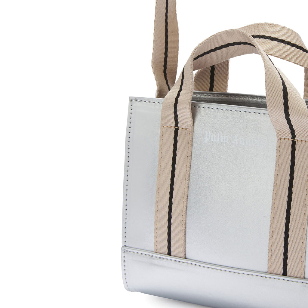 Palm Angels Kids Palm Angels Shiny Mini Tote