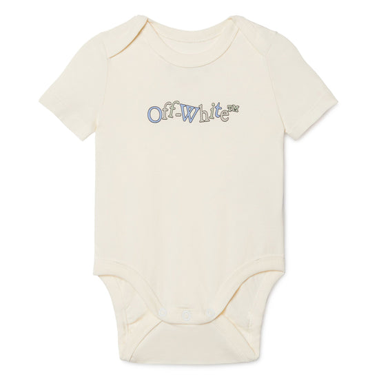 Off-White Kids Bookish Crazy 3-Pack Body