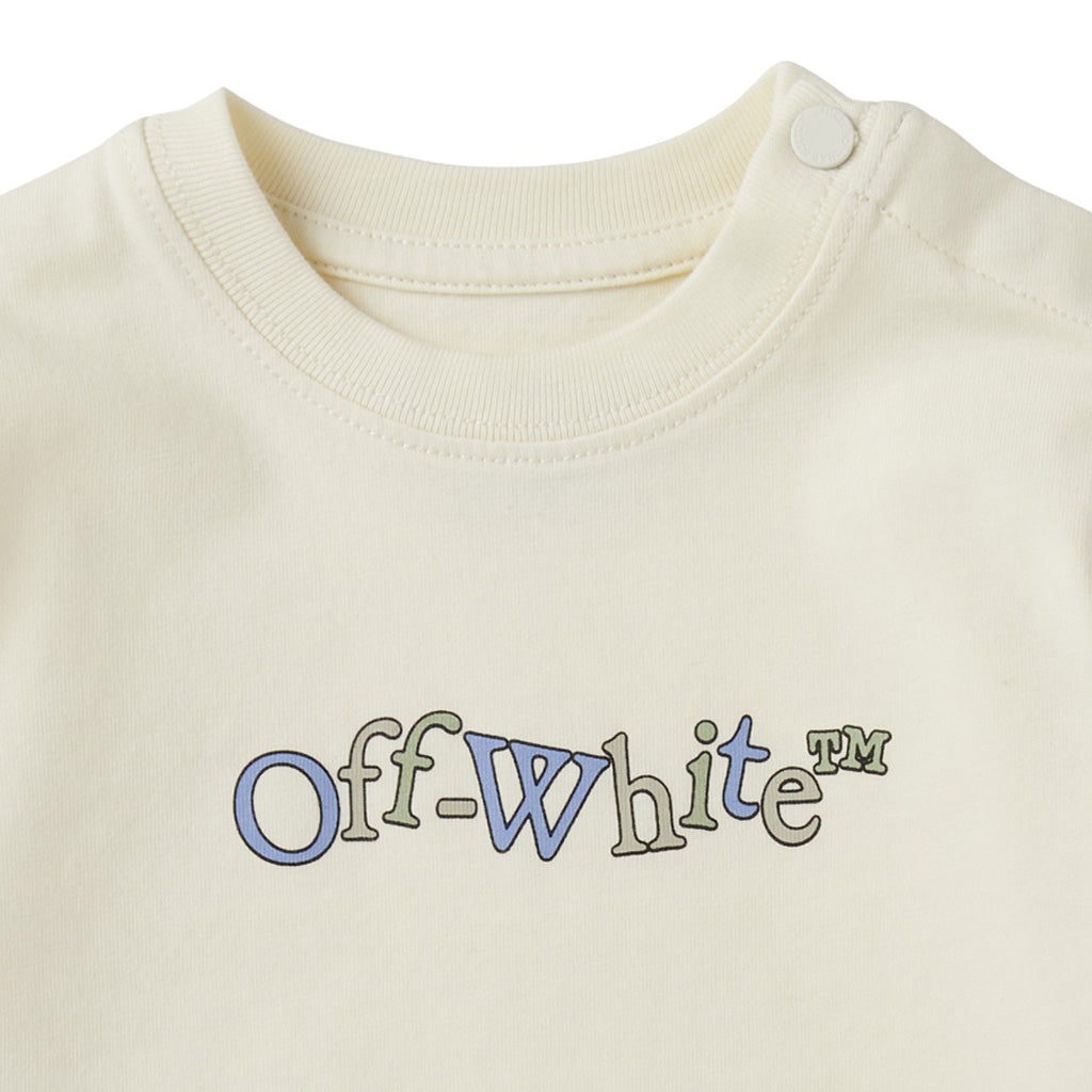 Off-White Kids Bookish Crazy Tee