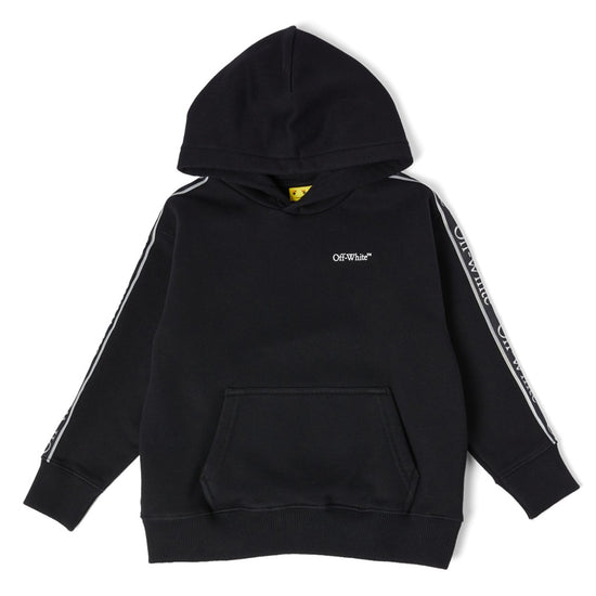 Off-White Kids Bookish Logo Band Hoodie