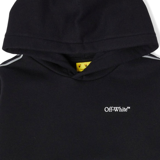 Off-White Kids Bookish Logo Band Hoodie