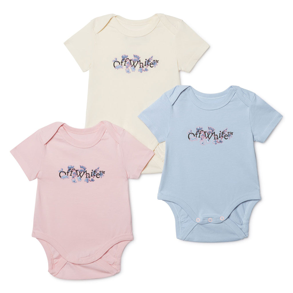 Off-White Kids Bookish Flowers 3-Pack Body
